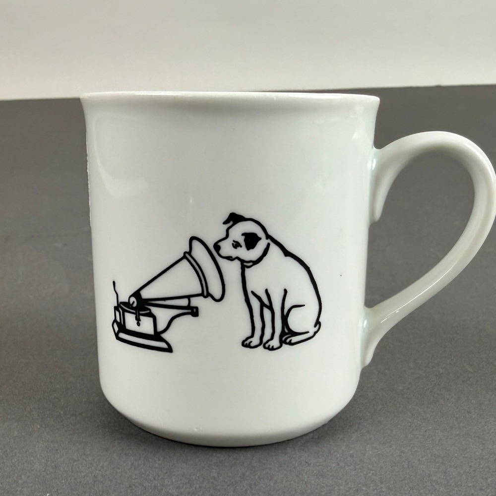 RCA Mug Nipper Dog Gramophone New Products Division White Ceramic Coffee Cup